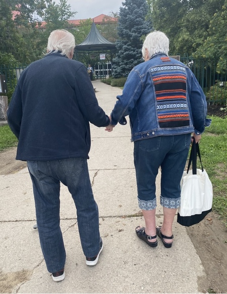 Entry image for “Take my Hand” 65 years of love. Clicking this image will show a larger photo