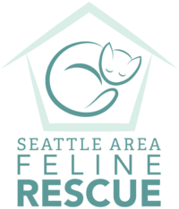 Logo for Seattle Area Feline Rescue 2025 Harvest Photo Contest