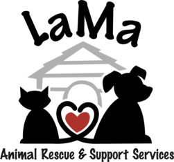 Logo for LaMa Animal Rescue & Support Services 2026 Pet Photo Calendar Contest