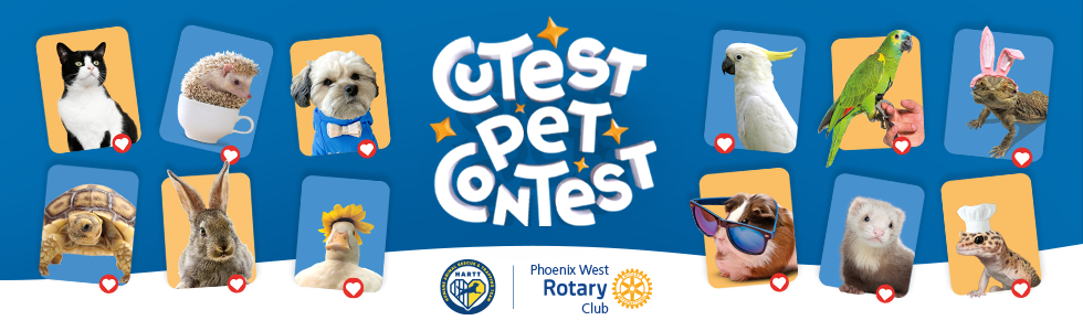 Banner for Cutest Pet Contest