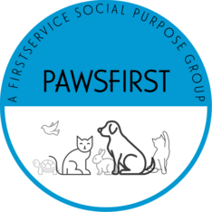 Logo for PawsFirst Pet Photo Contest