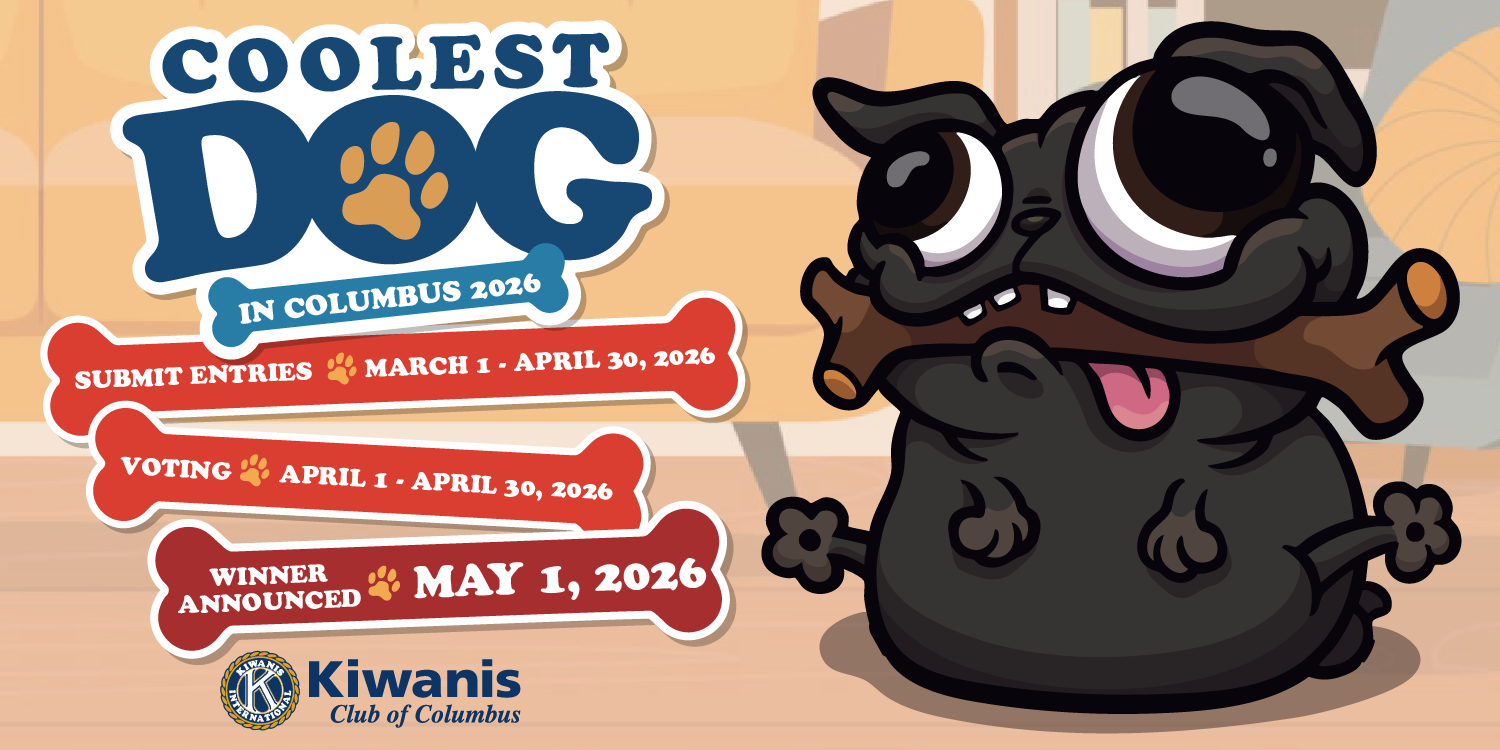 Banner for 2026 Coolest Dog in Columbus