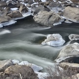 Entry image for Ark River Icey Abstration