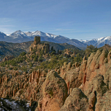 Entry image for Railroad Gulch in early season snow