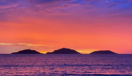 Entry image for Sunset in Mexico. Clicking this image will show a larger photo