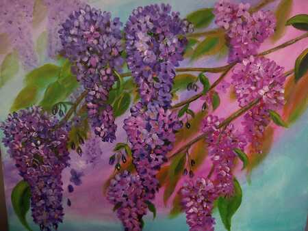 Entry image for Lilacs in Bloom. Clicking this image will show a larger photo