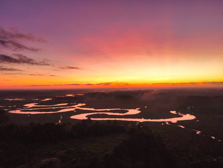 Entry image for Dark Entry Creek at Sunset. Clicking this image will show a larger photo