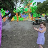 Entry image for Surprise Flower at Zoo lights 