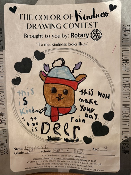 Entry image for Grayson B. Clicking this image will show a larger photo