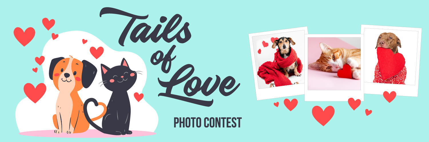 Banner for Tails of Love Photo Contest