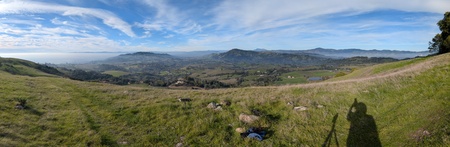 Entry image for Winter Vista, North Sonoma Mountain Regional Park. Clicking this image will show a larger photo