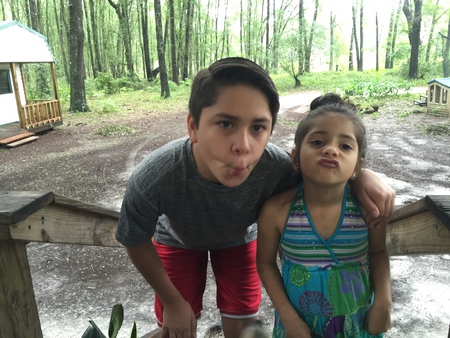 Justin and Lillyanna Two of the cutest fishes ever! 