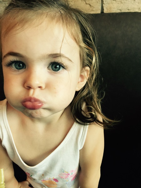 Lilah Grace Fishey Face!