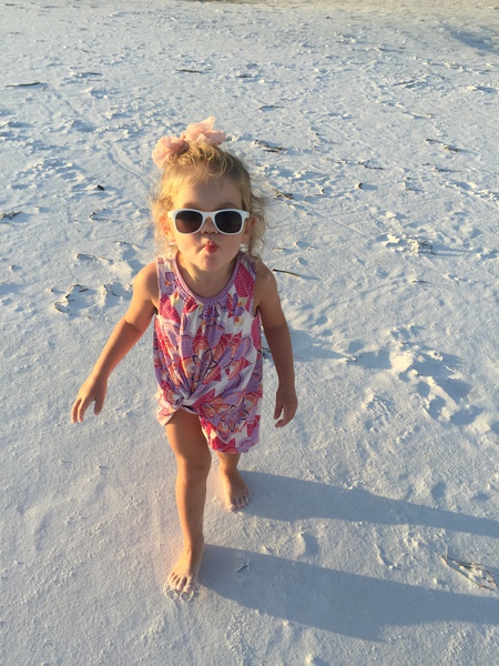 Fish face at the beach 