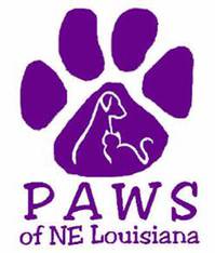 Logo for 2026 Krewe of PAWS Royal Court Contest