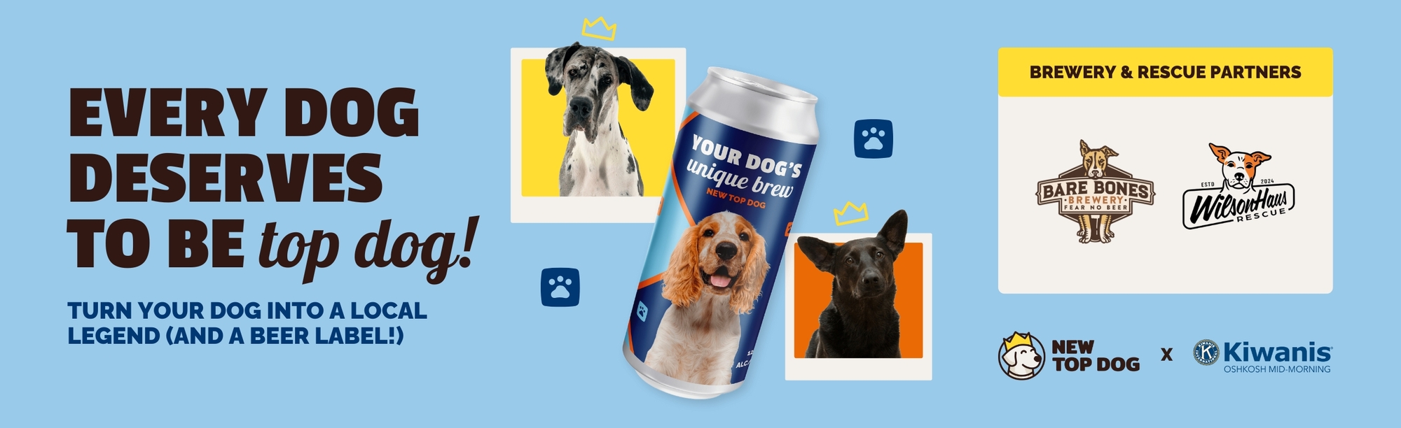 Banner for WilsonHaus' 2026 NEW Top Dog Contest