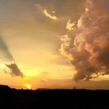 Entry image for Sunset Clouds, near Reinholds