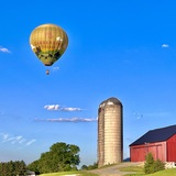 Entry image for Up, up and away over New Holland PA!