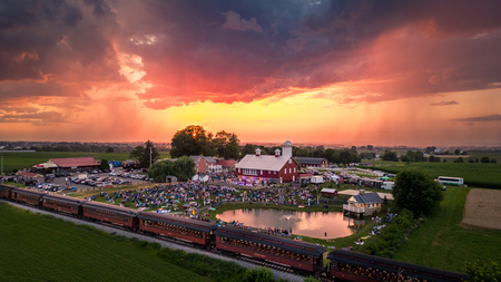 Entry image for July 4th celebration at the barn at paradise station. Clicking this image will show a larger photo