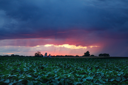 Entry image for Before the storm, near Farmersville Rd.. Clicking this image will show a larger photo