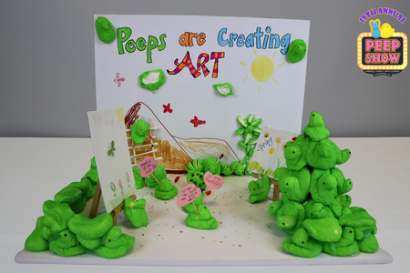 Entry image for Peeps are Creating Art. Clicking this image will show a larger photo