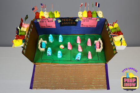 Entry image for World Cup Peeps Soccer. Clicking this image will show a larger photo