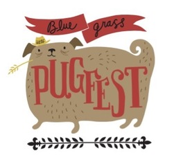 Logo for 2026 Bluegrass PugFest King and Queen Contest