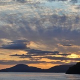 Entry image for Sunset over Alaska