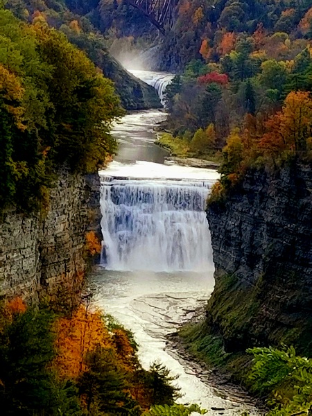 Entry image for Inspiration Point, Letchworth State Park, NY. Clicking this image will show a larger photo