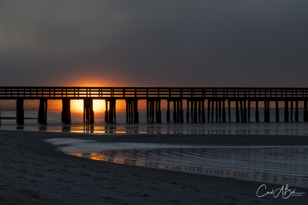 Entry image for Sunset on the Pier. Clicking this image will show a larger photo