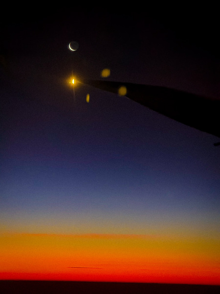 Entry image for Pacific Flight at Twilight. Clicking this image will show a larger photo