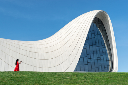 Entry image for Heydar Aliyev Center. Clicking this image will show a larger photo