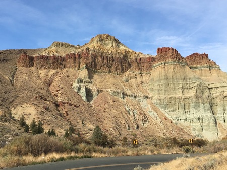 Entry image for Eons of strata, 0regon. Clicking this image will show a larger photo