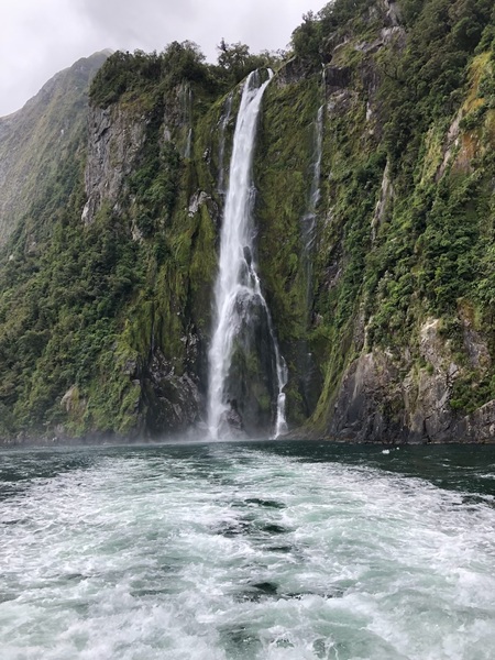 Entry image for New Zealand  Waterfall. Clicking this image will show a larger photo