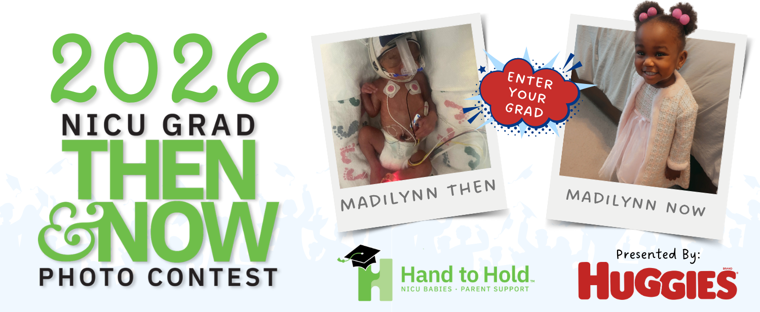 Banner for NICU Grad Then & Now Photo Contest