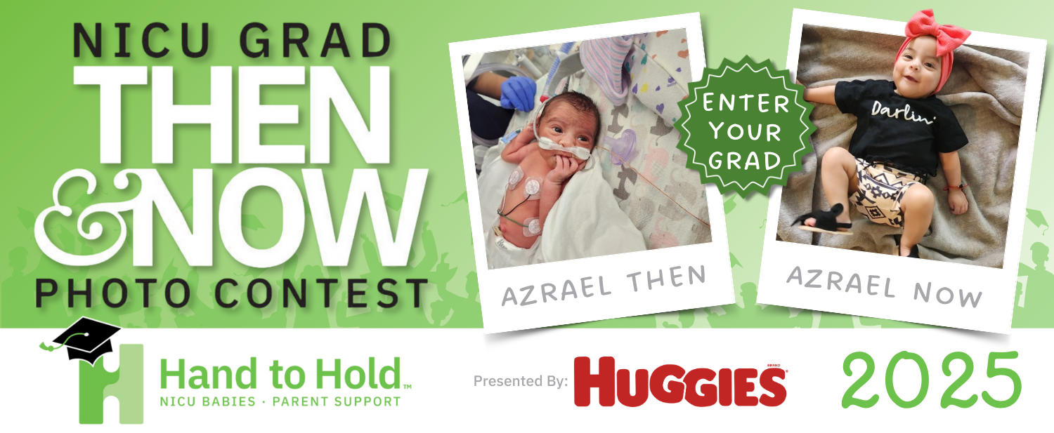 Banner for NICU Grad Then & Now Photo Contest