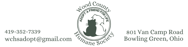 Logo for Wood County Humane Society's 2027 Photo Calendar Contest
