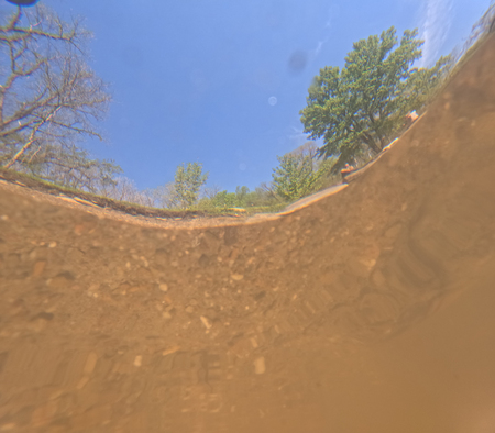 Entry image for Oxbow From Under The Cuyahoga River. Clicking this image will show a larger photo