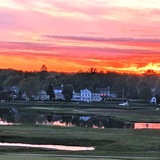 Entry image for Sunset over Southport's Historic District May 2026