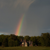 Entry image for Rainbow over Sasco Beach