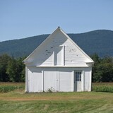 Entry image for White Barn; Western Maine