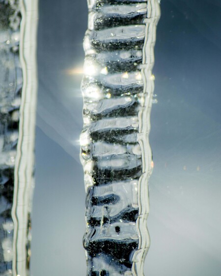 Entry image for Rainbows in the Icicles. Clicking this image will show a larger photo