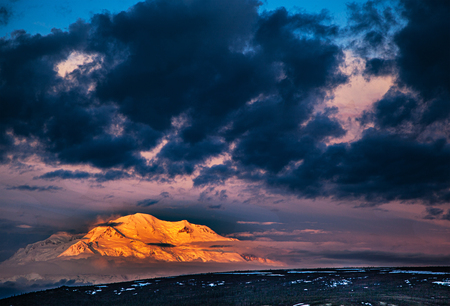 Entry image for Mt Denali, Alaska Spring. Clicking this image will show a larger photo