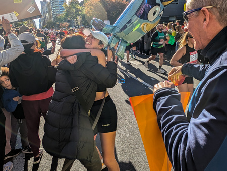 Entry image for Marathon Love, NYC, NY 2024. Clicking this image will show a larger photo