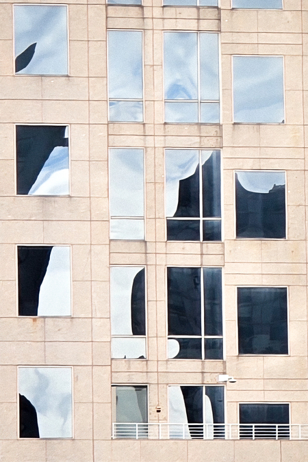 Entry image for Reflections on a Manhattan Building. Clicking this image will show a larger photo