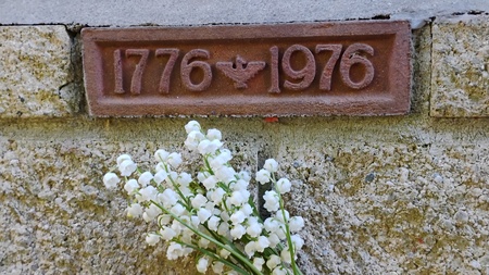 Entry image for Our Bicentennial Brick. Clicking this image will show a larger photo