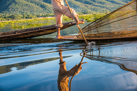Entry image for Myanmar Fisherman. Clicking this image will show a larger photo