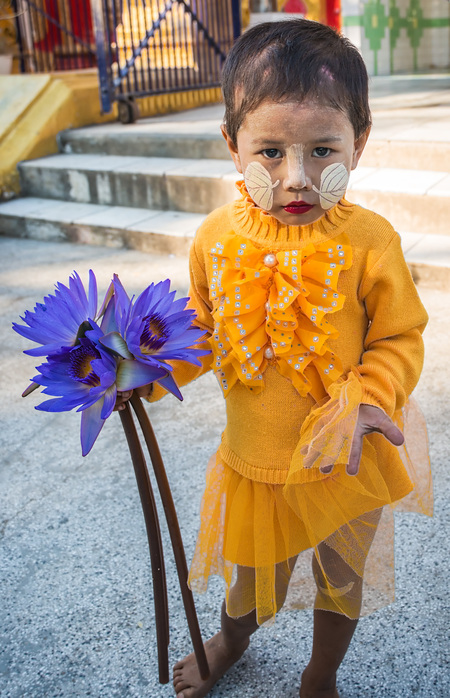 Entry image for Mandalay - Begging Child. Clicking this image will show a larger photo