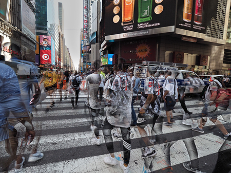 Entry image for Time Square Rush Hour. Clicking this image will show a larger photo