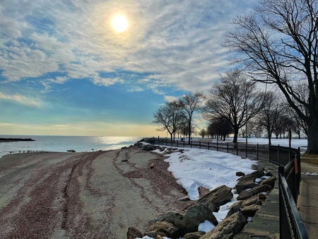 Entry image for Seaside Park on a winter afternoon . Clicking this image will show a larger photo